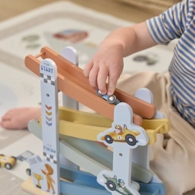 Little Dutch Rampa De Corrida Com Carros Fsc