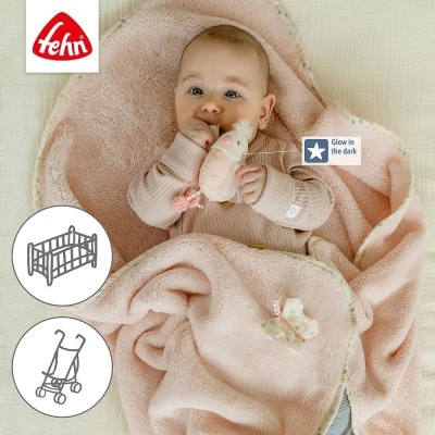 Fehn Manta Polar com Peluche Passarinho