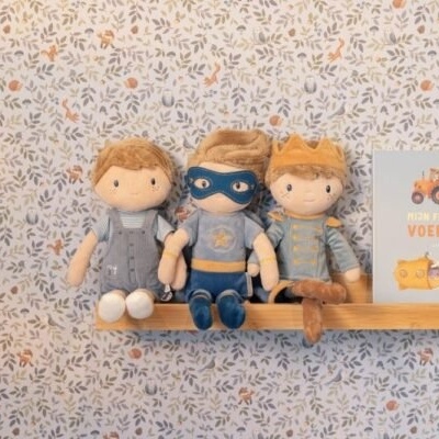 Little Dutch Boneco De Pano Super-Herói Jim 35 Cm