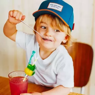 Hello Hossy Boné Infantil Mini Duck Blue