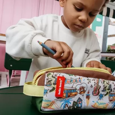 Hello Hossy Estojo Porta-Lápis San Francisco Hello Hossy Estojo Porta-Lápis San Francisco