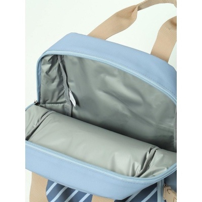 Monnëka Mochila Térmica Big Stripes Blue