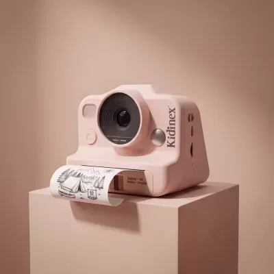 Kidinex Máquina Fotográfica Instantânea KidSnap Rosa Kidinex Máquina Fotográfica Instantânea KidSnap Rosa