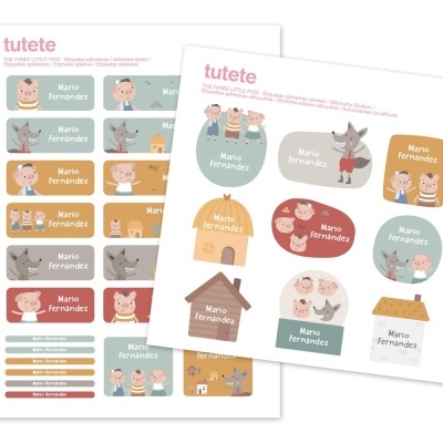 Tutete Etiquetas para Objectos