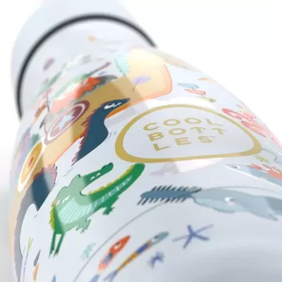 Cool Bottles Garrafa Térmica Brave Vikings 350ml Cool Bottles Garrafa Térmica Brave Vikings 350ml