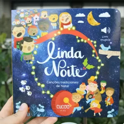 Cucoo Livro Musical Infantil Linda Noite