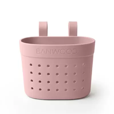 Banwood Pin and Ride Basket Dustyrose