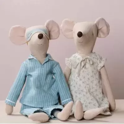 Maileg Maxi Mouse – Rato Grande com Pijama