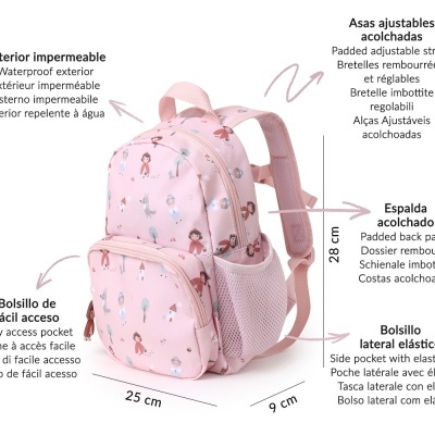 Tutete Mochila Infantil Little Red