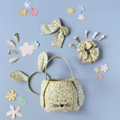 Rockahula Ganchos em Tecido Coelhinhos