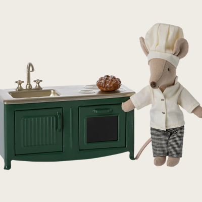 Maileg Cozinha para Ratinhos Verde Escuro Maileg Cozinha para Ratinhos Verde Escuro