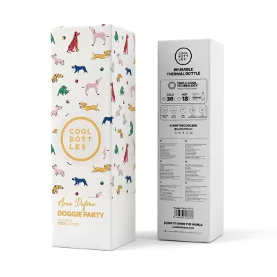 Cool Bottles Garrafa Térmica Doggie Party 500ml