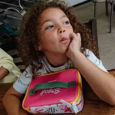 Hello Hossy Snack Bag Bolsa Térmica para Snacks Flower Artwork Hello Hossy Snack Bag Bolsa Térmica para Snacks Flower Artwork