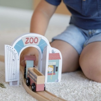 Little Dutch Traintrack Zoo - Railway Collection