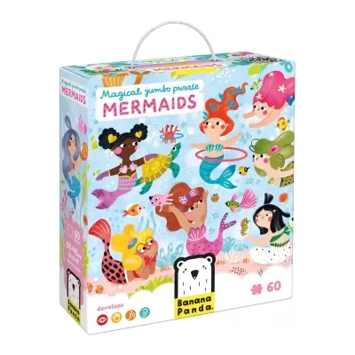 Banana Panda Puzzle Gigante Sereias 4+