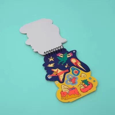 OMY Caderno de Autocolantes Dino