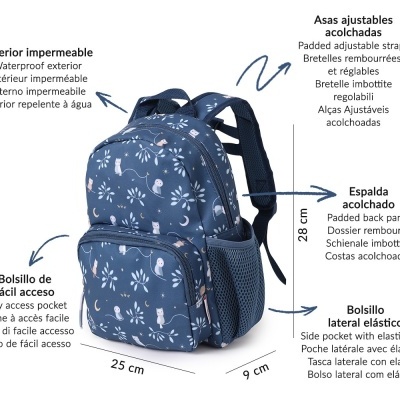Tutete Mochila Infantil Magical Forest