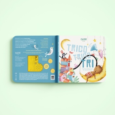 Cucoo Livro Musical Infantil Trico Trico Tri ( Espanhol)