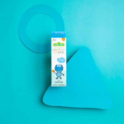 Glo Pals Cubos Luminosos Rua Sésamo Monstro Das Bolachas