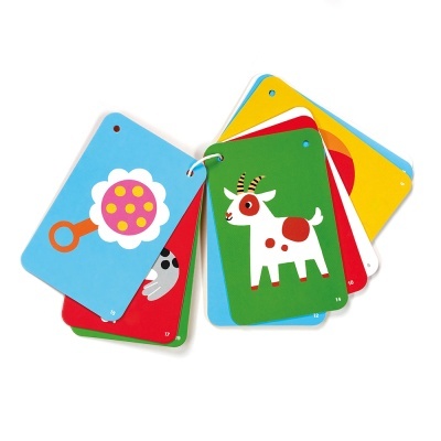 Banana Panda Cartas de Alto Contraste para Bebé +6 Meses