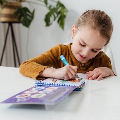 Totum Livro de Colorir com Água Sea Life