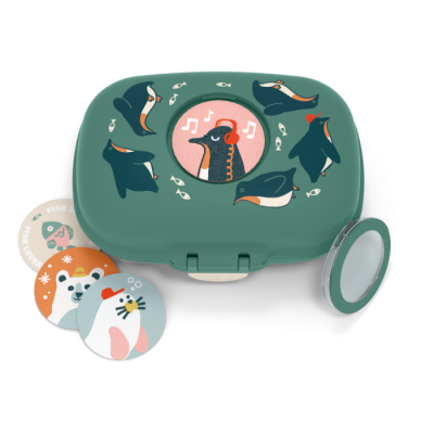 Monbento Lancheira Para Crianças Gram Penguin