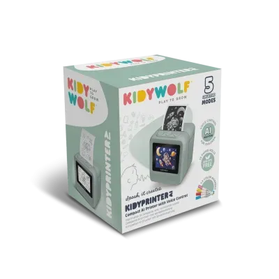 Kidywolf Impressora com Inteligência Artificial KIDYPRINTER-AI Kidywolf Impressora com Inteligência Artificial KIDYPRINTER-AI
