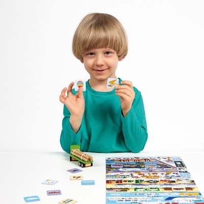 Banana Panda Puzzle + Transportes +4 Anos