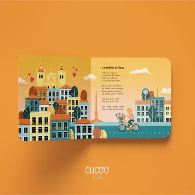 Cucoo Livro Musical Infantil Zás Trás Trás