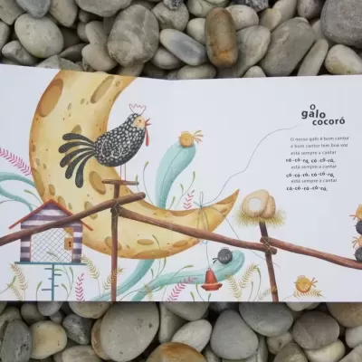 Cucoo Livro Musical Infantil Giroflé