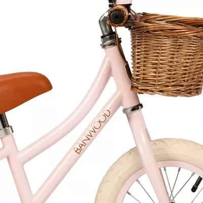 BANWOOD Bicicleta de Equilíbrio First Go 12" Rosa