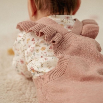 Little Dutch Macacão de Malha Rosa Bebé - Fairy Garden