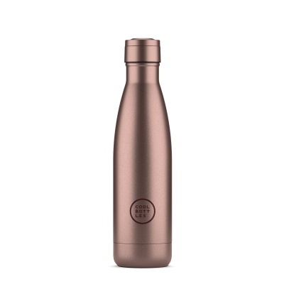 Cool Bottles Garrafa Térmica Metallic Rose 500 ml