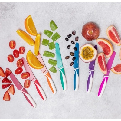 KiddiKutter Faca para Autonomia Infantil Lilás