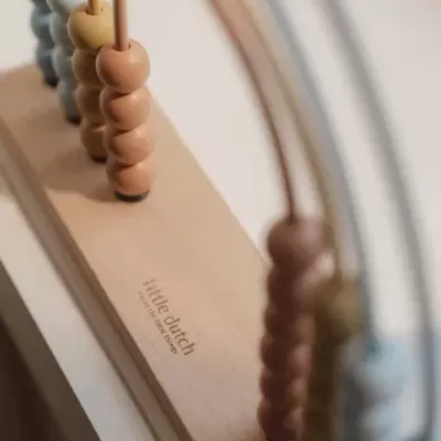 Little Dutch Ábaco Arco-Iris Tons De Azul - Forest Friends Fsc