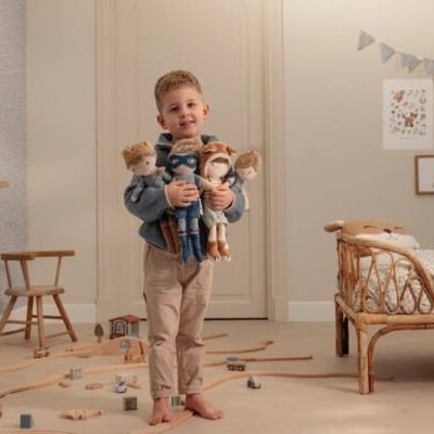 Little Dutch Boneco De Pano Super-Herói Jim 35 Cm