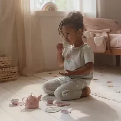 Little Dutch Conjunto de Chá em Metal Fairy Garden Little Dutch Conjunto de Chá em Metal Fairy Garden