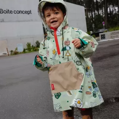 Hello Hossy Poncho de Chuva Mountain Ride