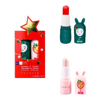 Inuwet Conjunto de 2 Batons Star Cereja e Caramelo