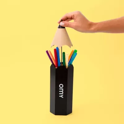 OMY Porta Lápis Gigante Preto
