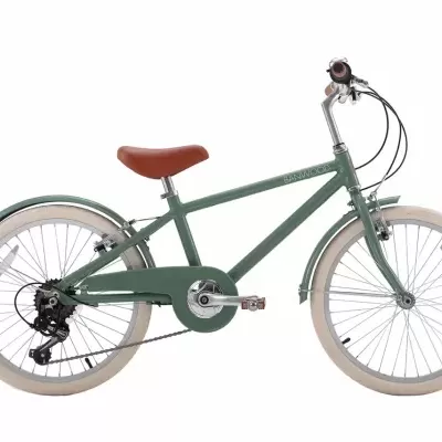Banwood Bicicleta Clássica 20" Vintage Verde Floresta