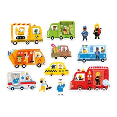 Banana Panda Puzzle My First Puzzles Cars 18+ Meses