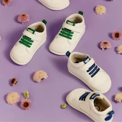 Coucouçava Barefoot Sapatilha Green Crocodile