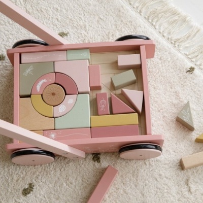 Block Trolley Wild Flowers