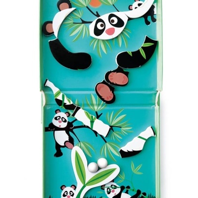 Scratch Europe Puzzle Magnético + Circuito De Berlindes: Panda