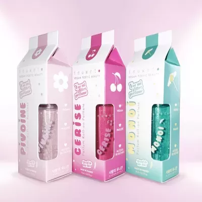 Inuwet Perfume Roll-On Glitter Peónia