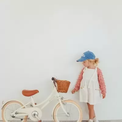 BANWOOD Bicicleta Clássica Vintage 16" Creme BANWOOD Bicicleta Clássica Vintage 16" Creme