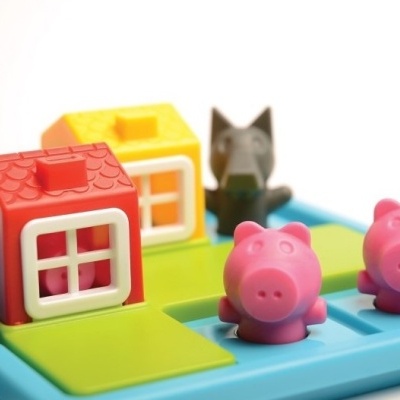 Smart Games - Jogo De Lógica Os 3 Porquinhos Delux