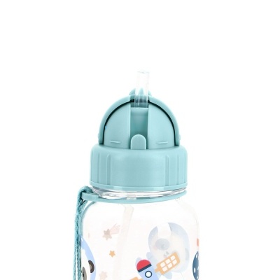 Tutete Garrafas Com Palhinha 500ml Pandas in Space