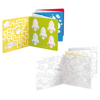 Banana Panda 2x Livros de Colorir Adoro o Espaço 4+ anos